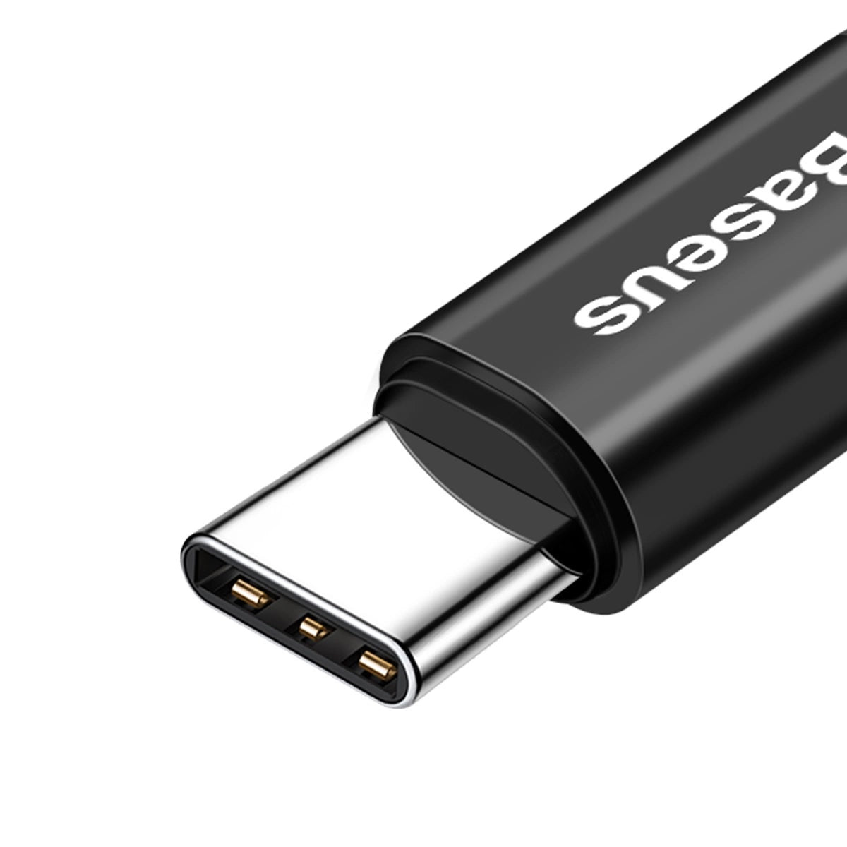 Daten- und Ladekabel USB-A - USB-C Baseus Fish Eye Spring, 18W, 1m, Schwarz CATSR-01 CATSR-01