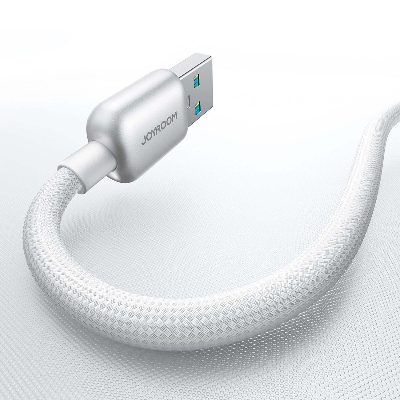 Daten- und Ladekabel USB-A - USB-C Joyroom S-A55 StarFlight Display, 66W, 1.2m, Weiß