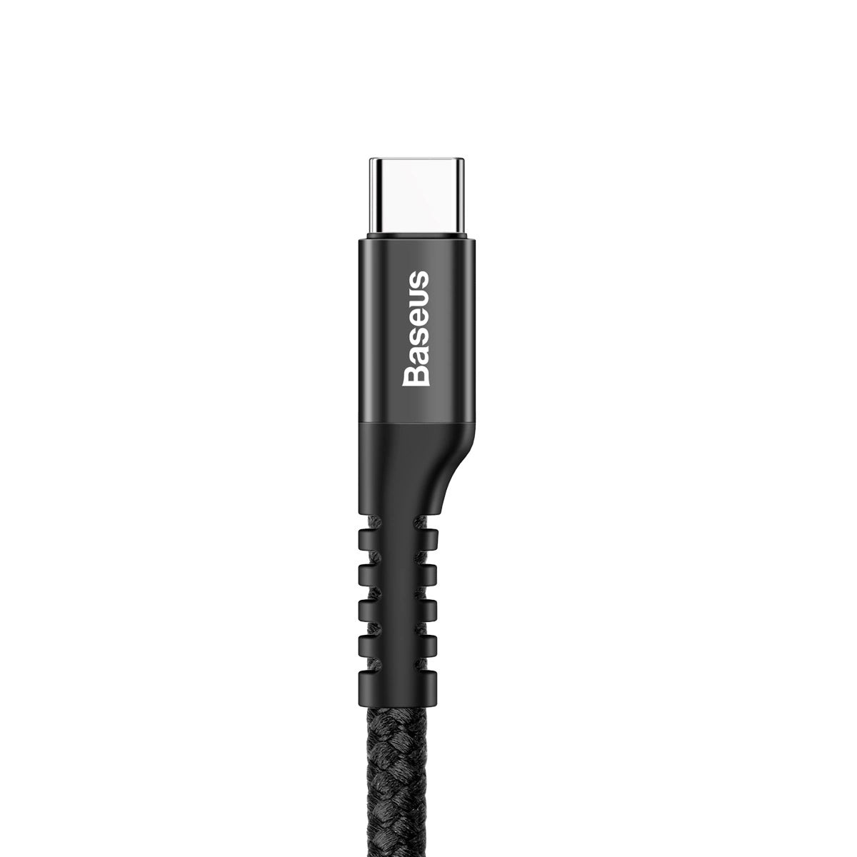 Daten- und Ladekabel USB-A - USB-C Baseus Fish Eye Spring, 18W, 1m, Schwarz CATSR-01 CATSR-01