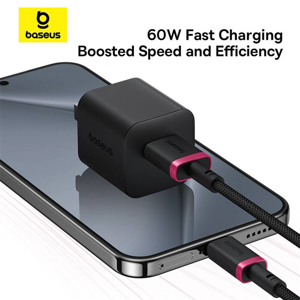 Daten- und Ladekabel USB-A - USB-C Baseus Dura Series, 60W, 1m, Rot P10377802U01-01