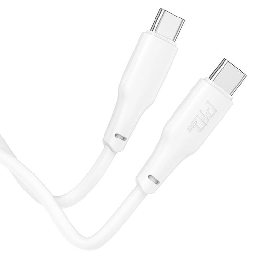 USB-C Daten- und Ladekabel - USB-C HOCO X93 USB-C, 100W, 2m, Weiß