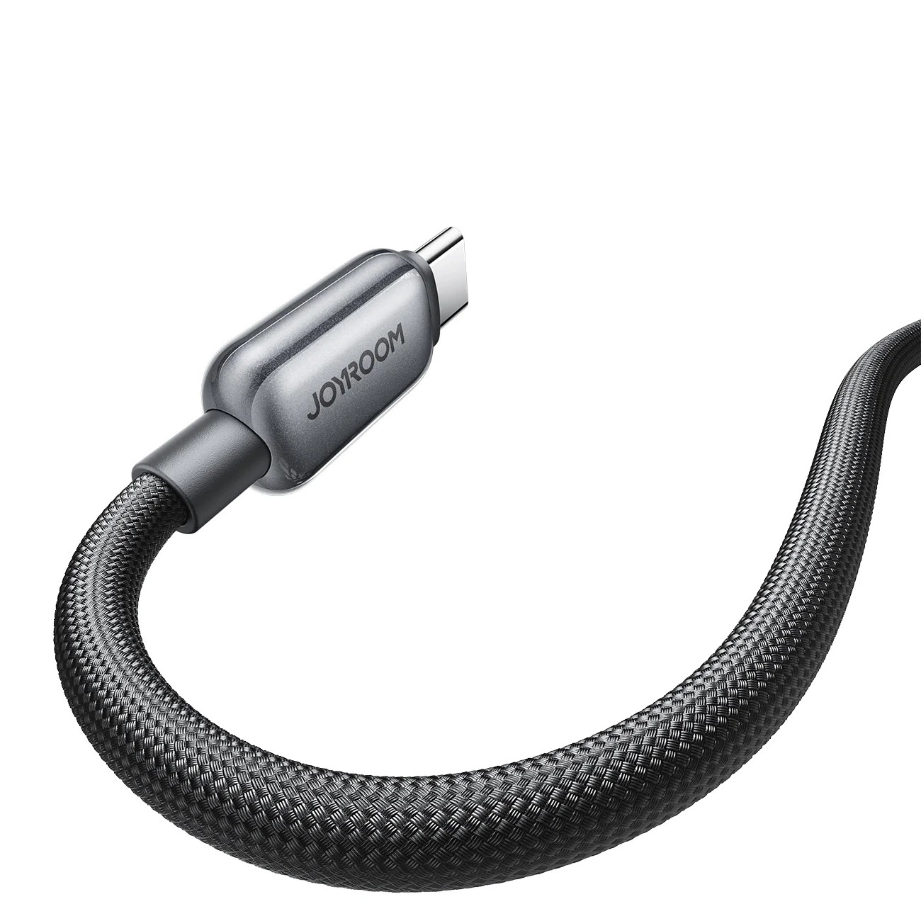 USB-C - Lightning Daten- und Ladekabel Joyroom S-A55 StarFlight Display, 30W, 1,2m, Schwarz