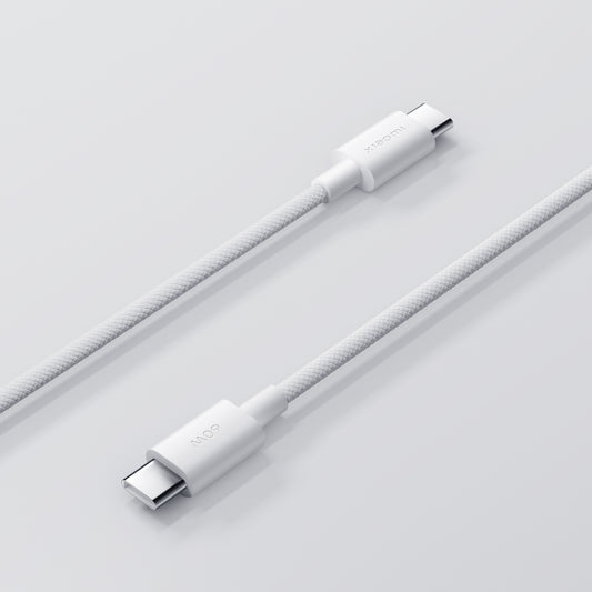 USB-C Daten- und Ladekabel - USB-C Xiaomi, 60W, 1m, Weiß BHR0878GL