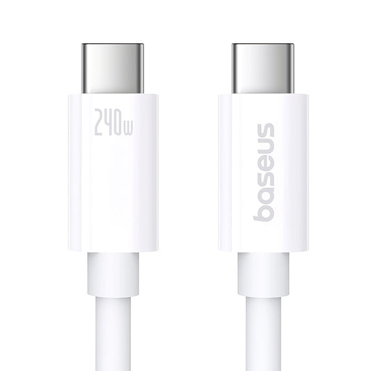 USB-C Daten- und Ladekabel - USB-C Baseus Superior Series 2, 240W, 1m, Weiß P10365200211-02