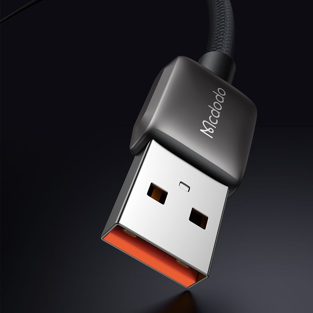 Daten- und Ladekabel USB-A - USB-C McDodo CA-2350 Display, 100W, 1.2m, Schwarz
