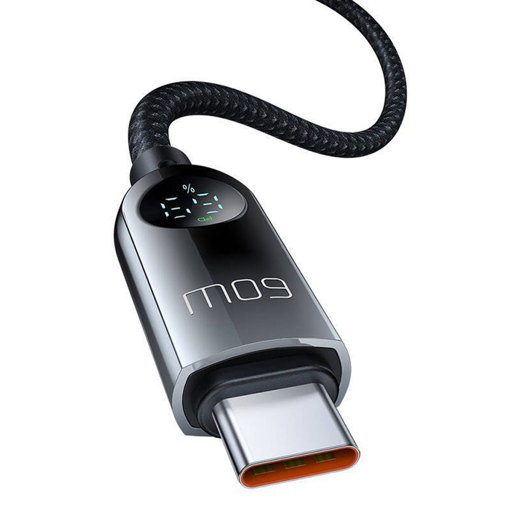 USB-C Daten- und Ladekabel - USB-C McDodo CA-4780 Display, 60W, 1.2m, Schwarz