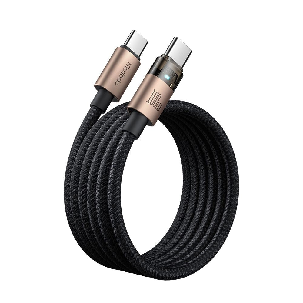 USB-C Daten- und Ladekabel - USB-C McDodo CA-5581, 100W, 1,2m, Gold