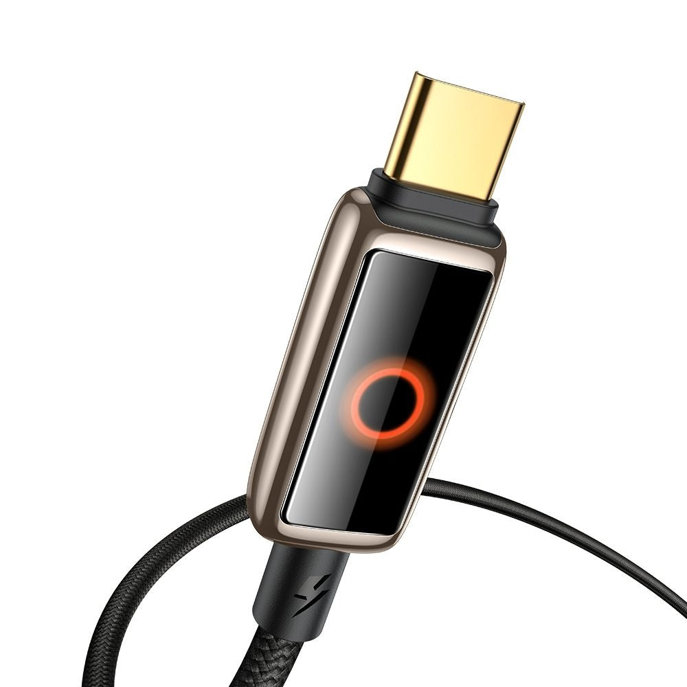 USB-C Daten- und Ladekabel - USB-C McDodo CA-6681 Auto Power Off, 100W, 1.2m, Gold