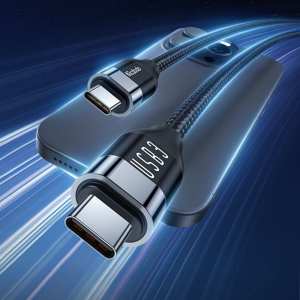 USB-C Daten- und Ladekabel - USB-C McDodo CA-7132, 100W, 1.2m, Schwarz