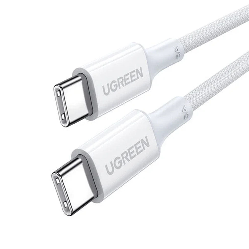 Daten- und Ladekabel USB-C - USB-C UGREEN US557 (15267), 100W, 1m, Weiß
