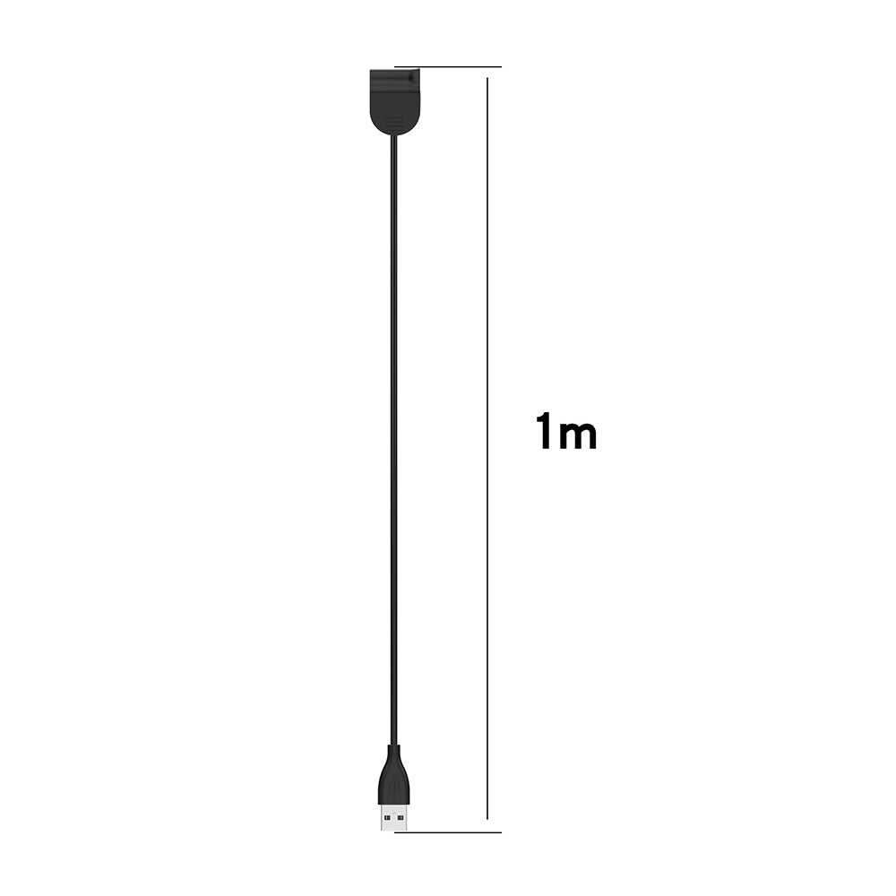 Ladekabel Techsuit TXC1 für Xiaomi Smart Band 7 / 6 / 5, USB-A, Schwarz