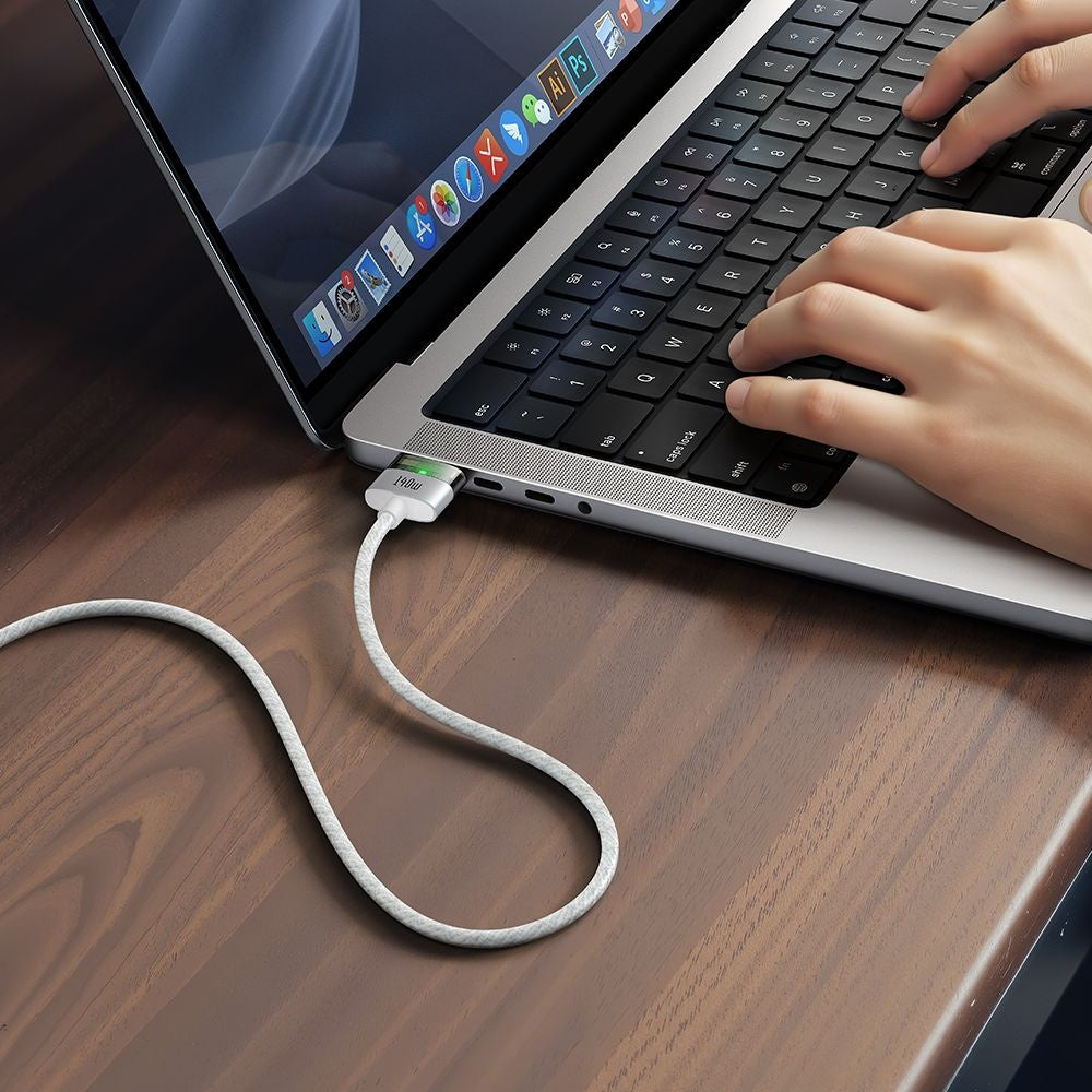 McDodo CA-2071 Charging Cable, USB-C to MagSafe 3, 140W, 2m, White
