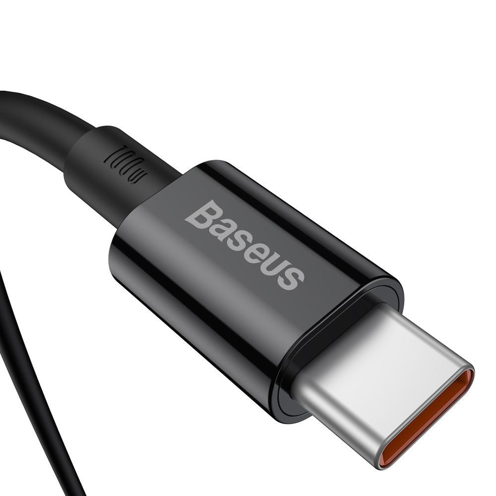 USB-C Daten- und Ladekabel - USB-C Baseus Superior Series, 100W, 2m, Schwarz CATYS-C01