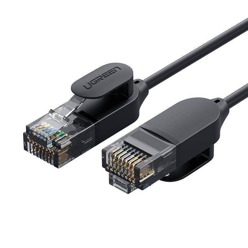 Netzwerkkabel UGREEN NW122, UTP, Cat6A, 2m, Schwarz