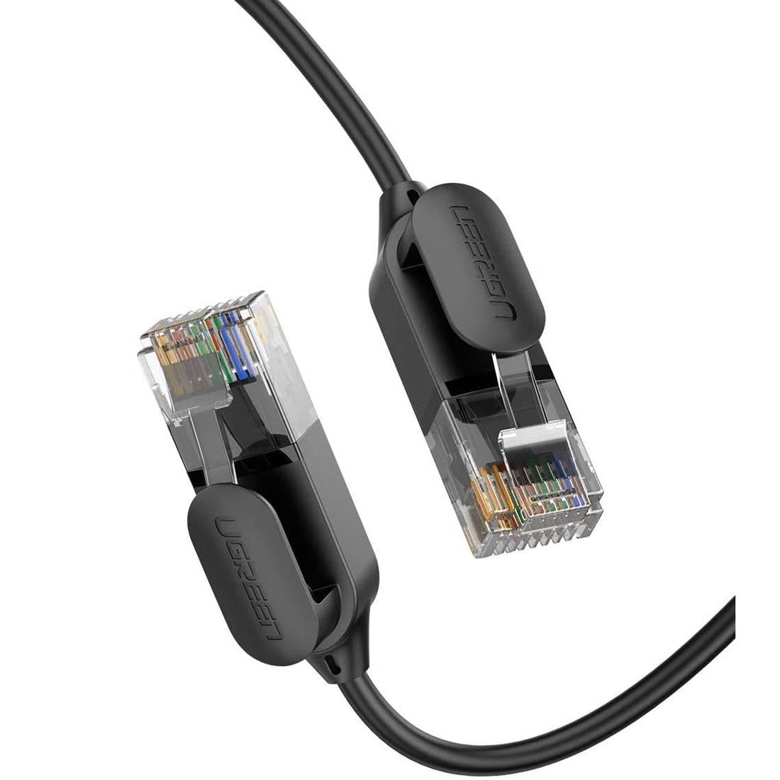 Netzwerkkabel UGREEN NW122, UTP, Cat6A, 2m, Schwarz