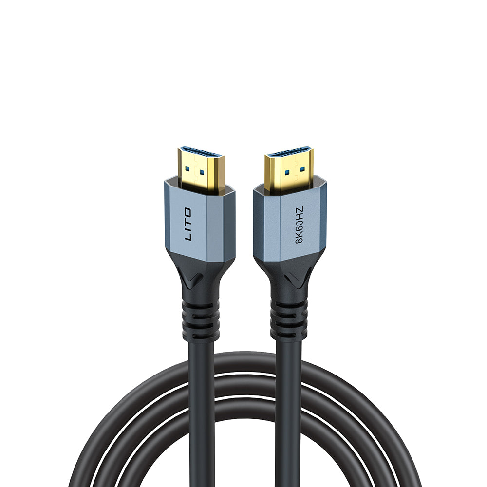 Lito HD119 Videokabel, HDMI - HDMI, 8K, 1,8 m, Schwarz