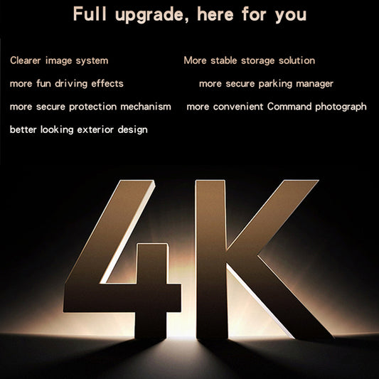 Auto-Kamera Vorne Hinten Yesido KM15, 4K, Wi-Fi, 2-Zoll-Display