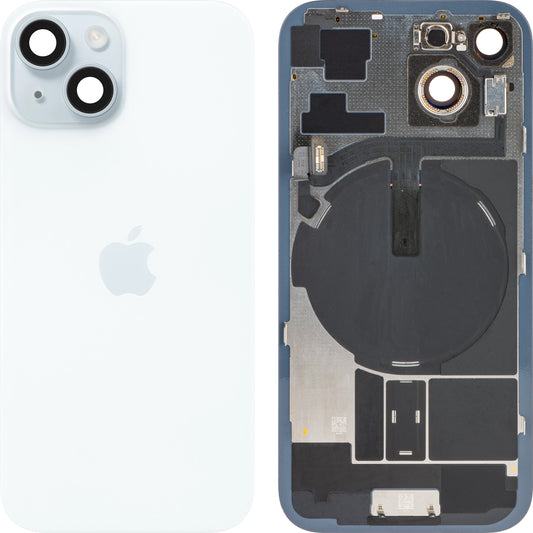 Apple iPhone 15 Batterieabdeckung, blau, Swap