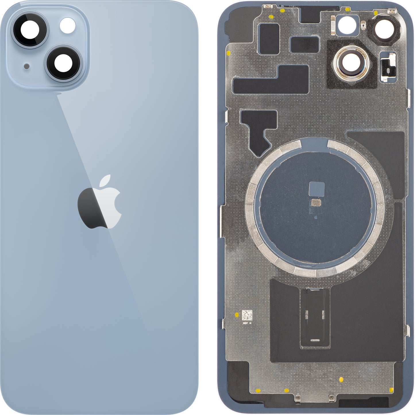 Batteriedeckel Apple iPhone 14 Plus, Blau, Premium Swap