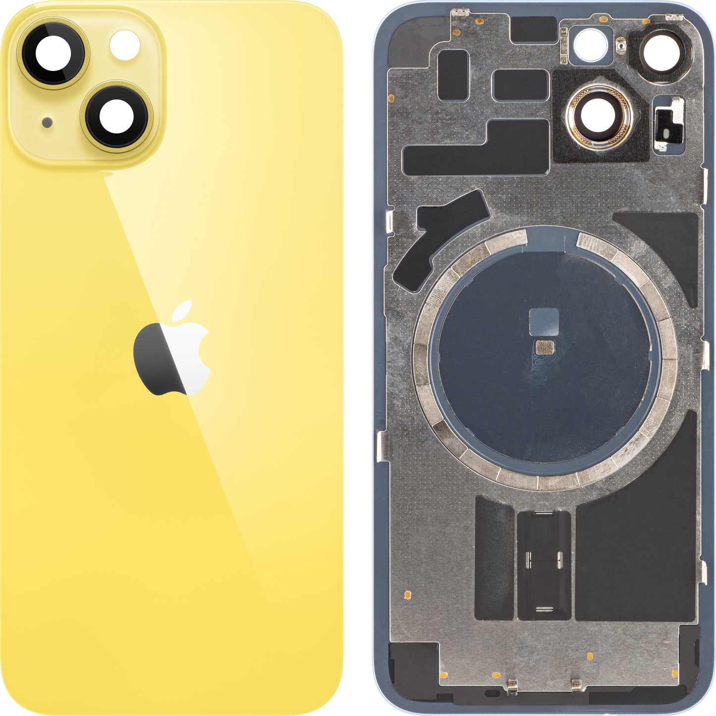 Akkuabdeckung Apple iPhone 14, Gelb, Premium Swap