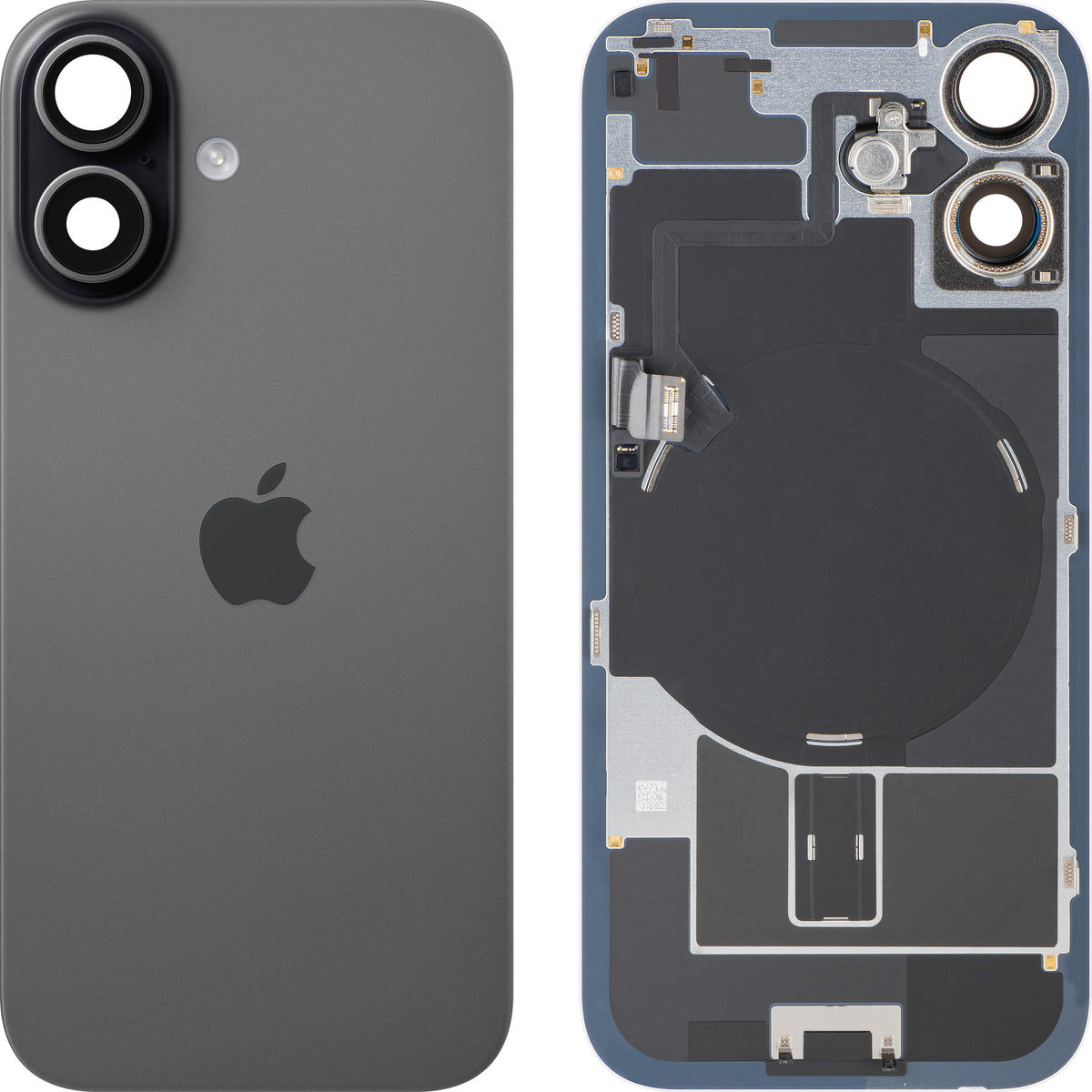 Batteriedeckel Apple iPhone 17, Schwarz, Premium Swap