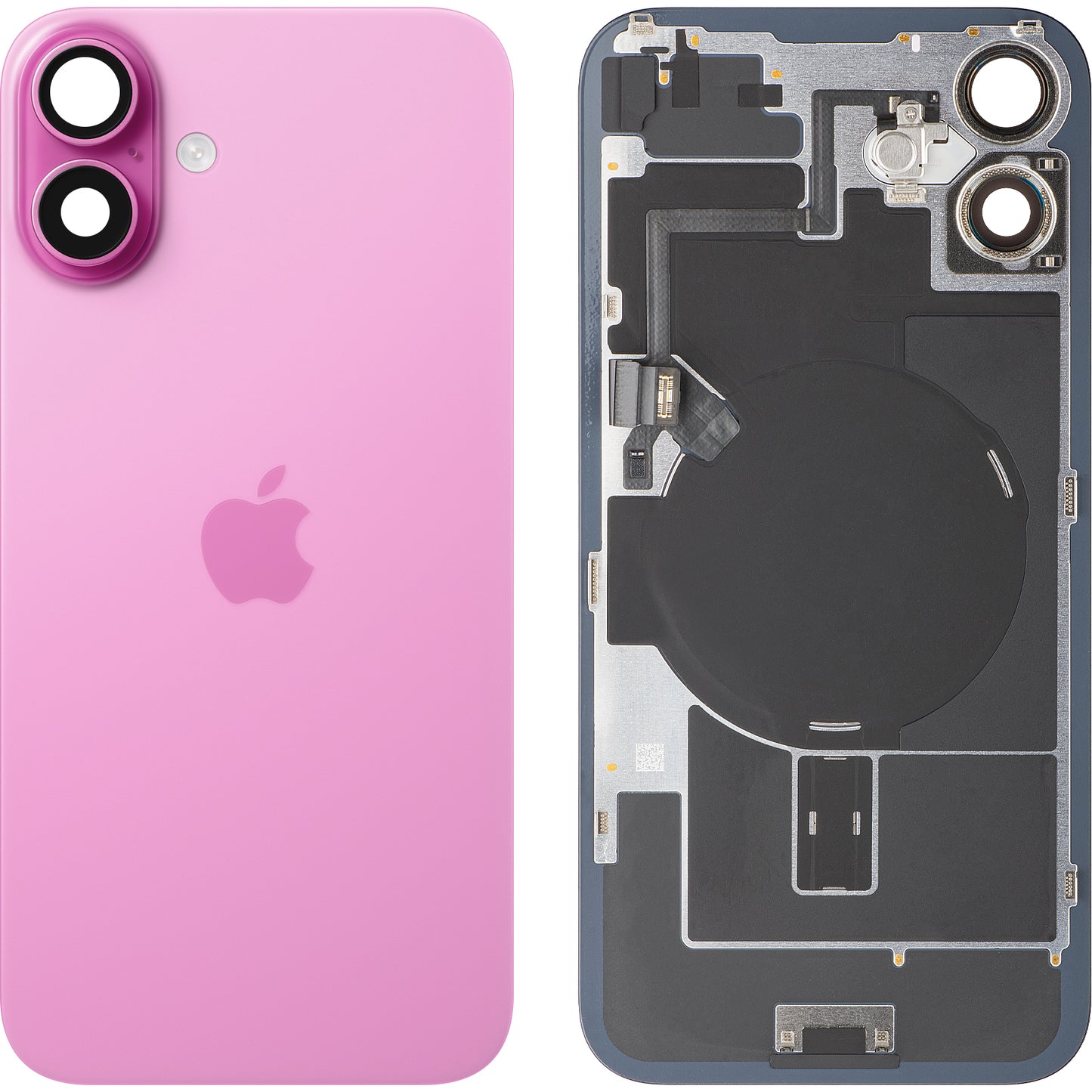 Akkuabdeckung Apple iPhone 16 Plus, Rosa, Swap