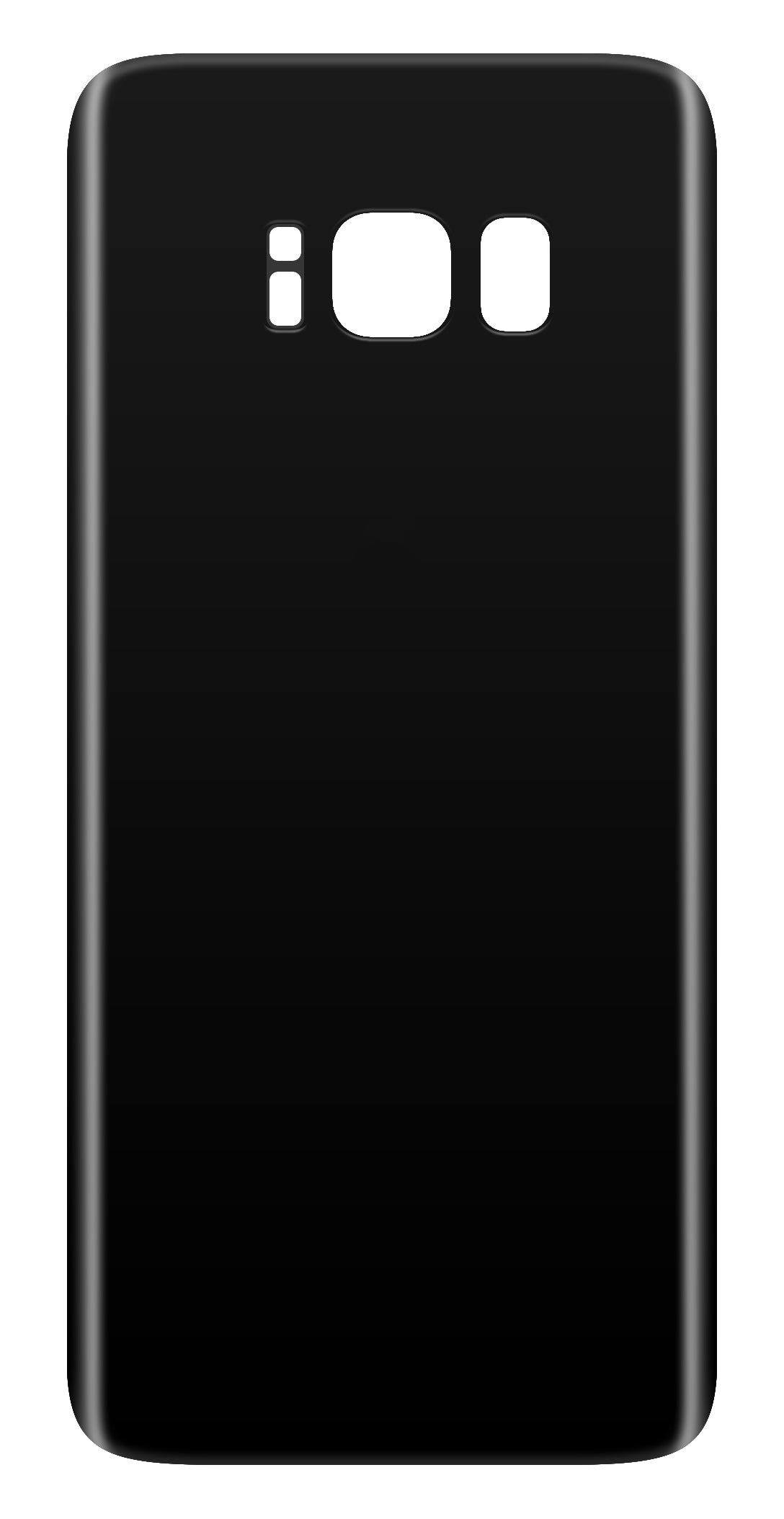Battery Cover compatible with Samsung Galaxy S8 G950, Black