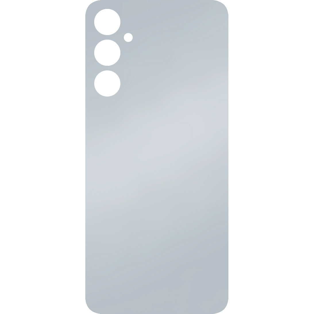 Batteriedeckel kompatibel mit Samsung Galaxy A05s A057, Silber