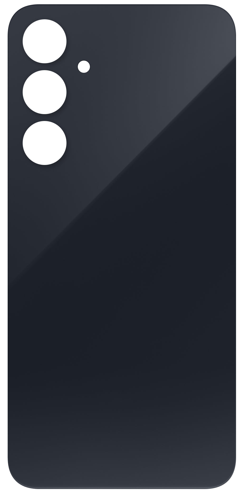Akkudeckel kompatibel mit Samsung Galaxy A35 5G A356, Marineblau