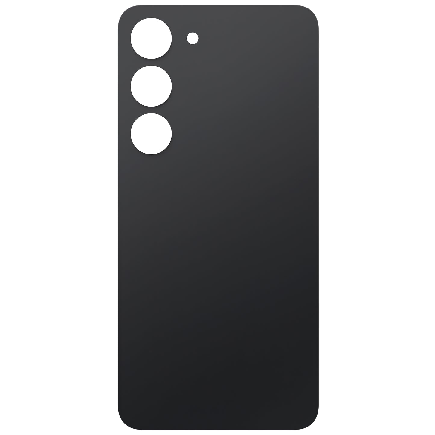 Battery Cover compatible with Samsung Galaxy S23 S911, Black