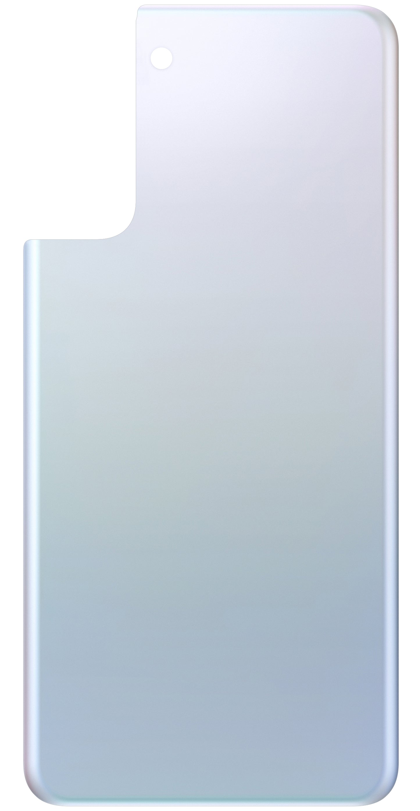 Akkudeckel kompatibel mit Samsung Galaxy S21+ 5G G996, Silber