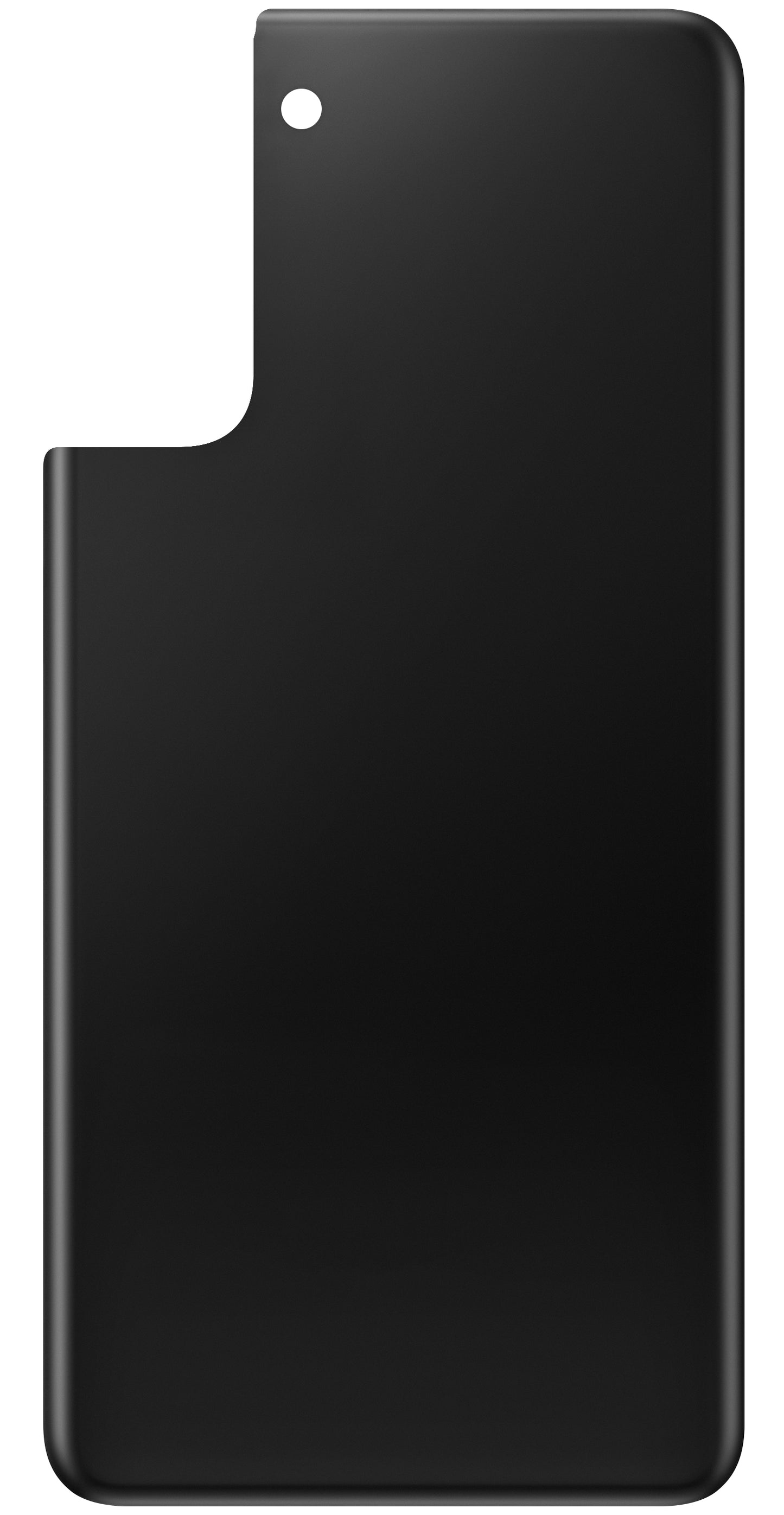 Akkudeckel kompatibel mit Samsung Galaxy S21+ 5G G996, Schwarz
