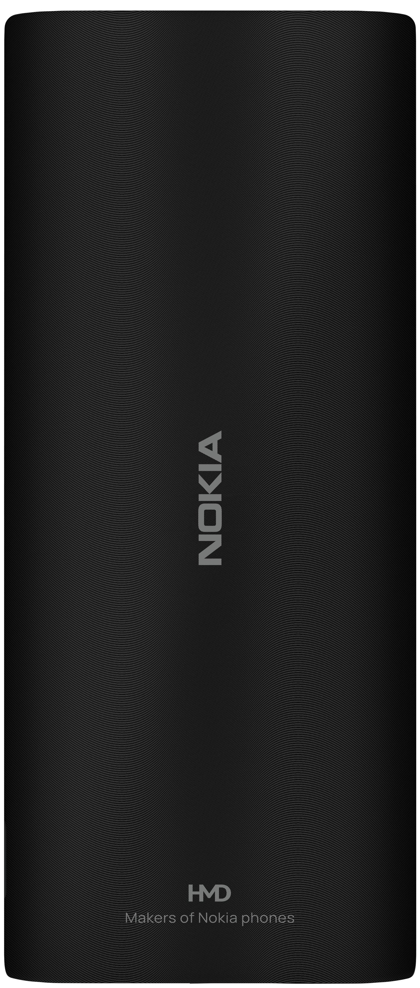 Akkudeckel für HMD 105 / Nokia 105 (2024), Schwarz