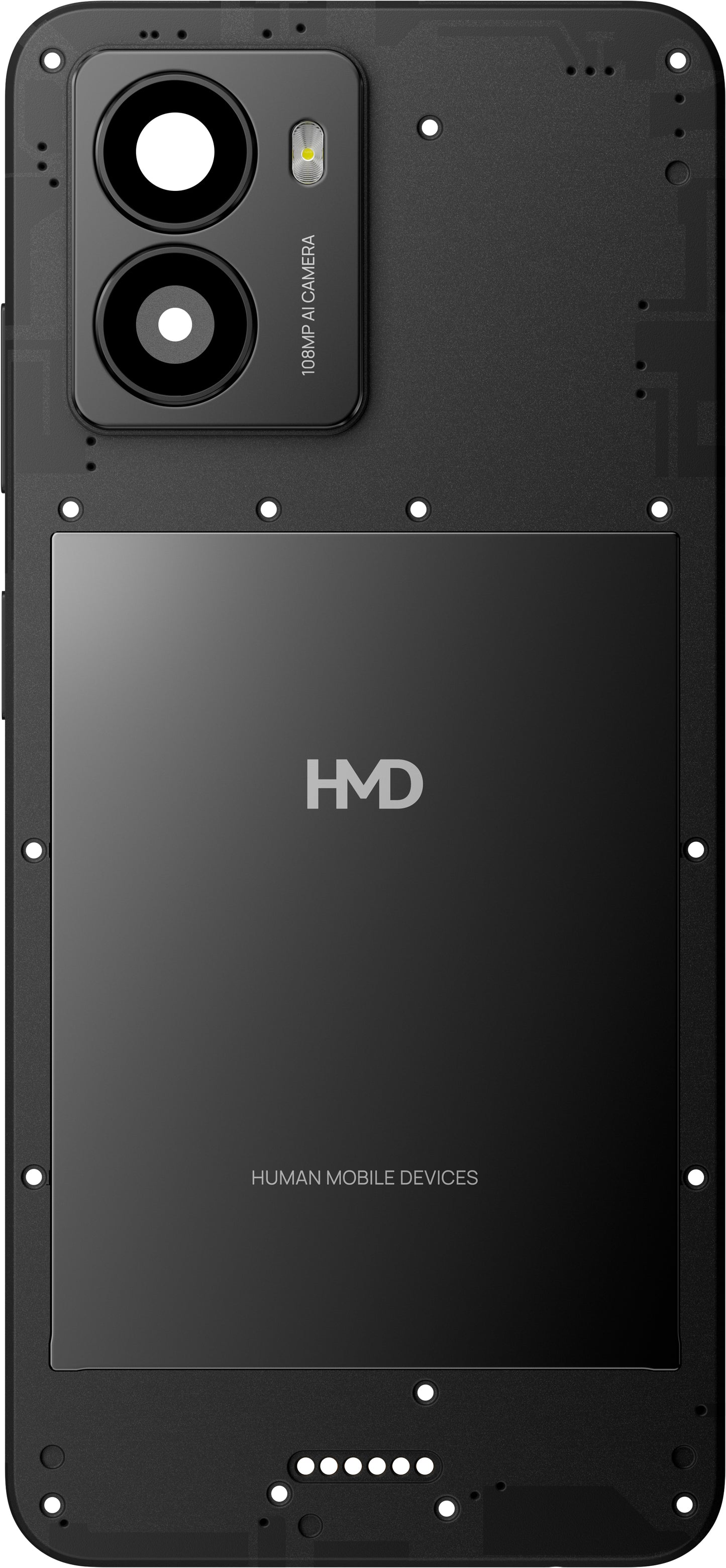 Batteriedeckel HMD Fusion, Schwarz, Service Pack 70201702H001