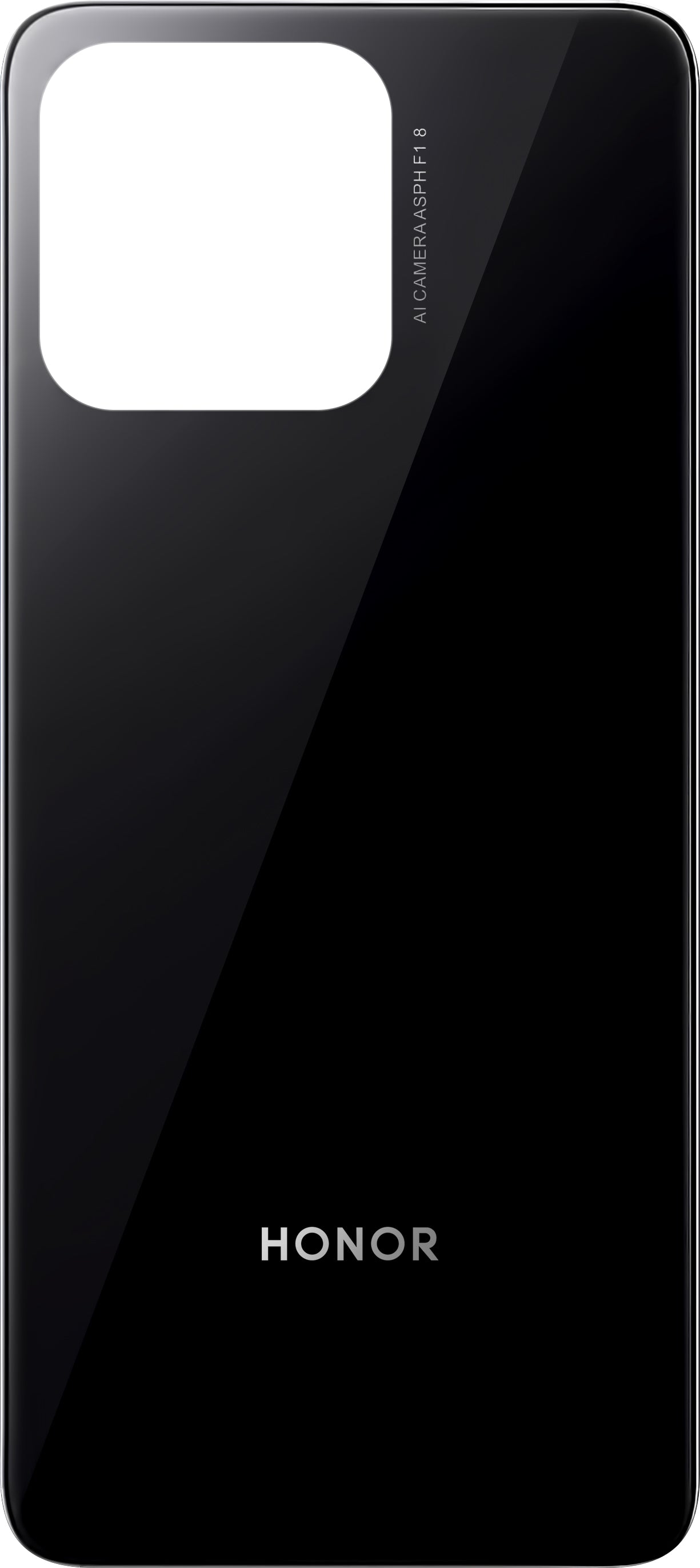 Akkudeckel Honor 70 Lite, Schwarz (Midnight Black), Service Pack 9707AAMB