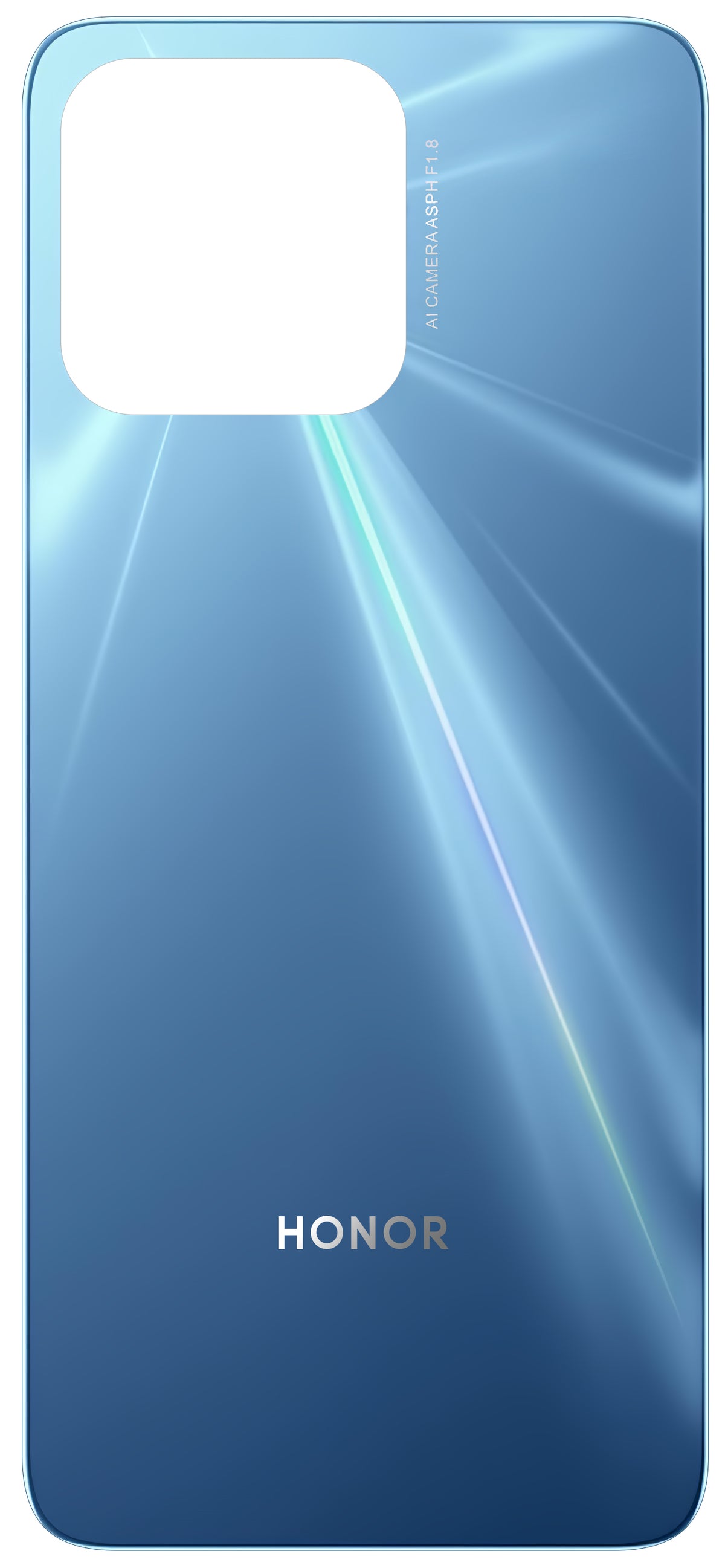 Batteriedeckel Honor X6, Marineblau (Ocean Blue), Service Pack 9707AACF