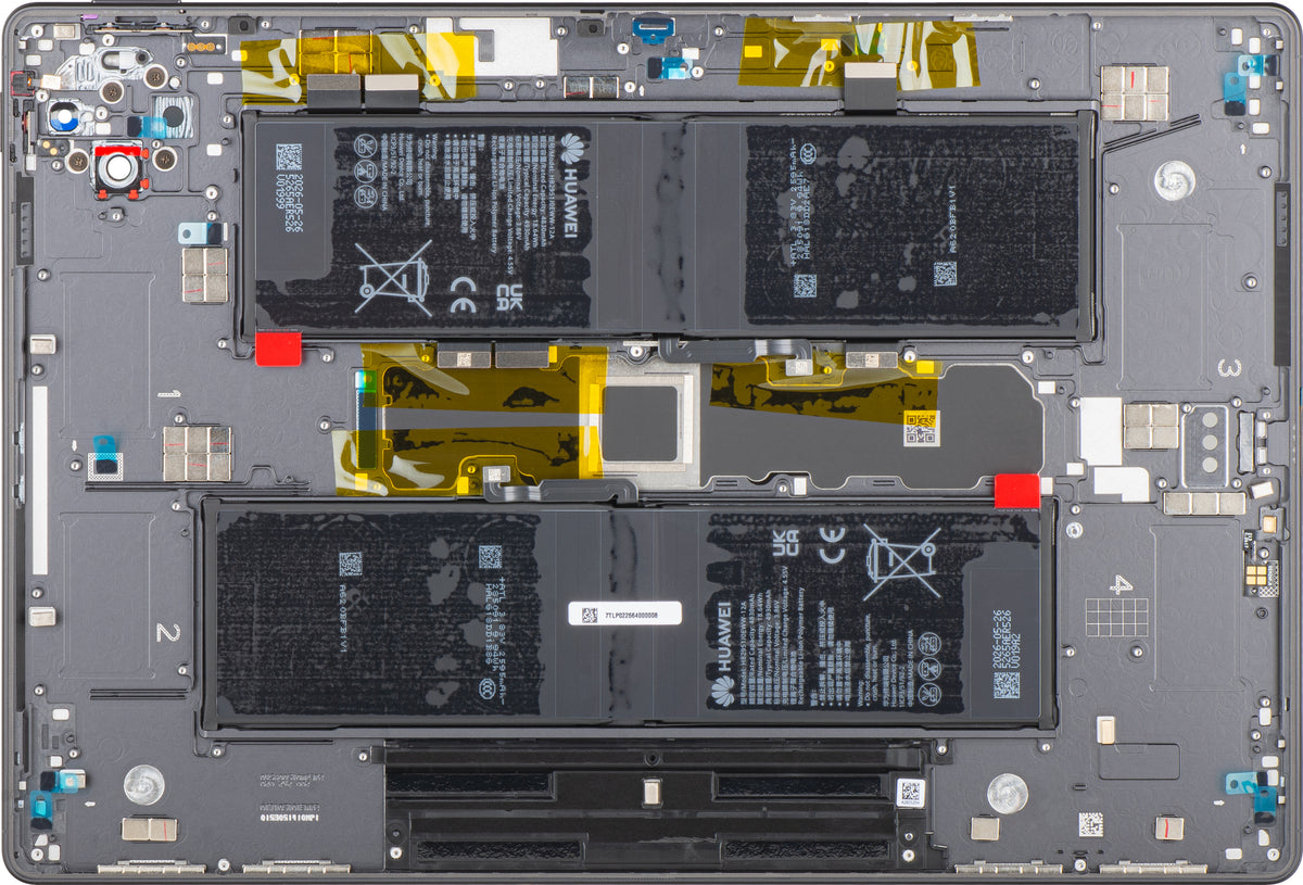 Akkudeckel Huawei MatePad Pro Max PapperMatte Edition, mit Akku, Grau (Space Gray), Service Pack 02357TLP