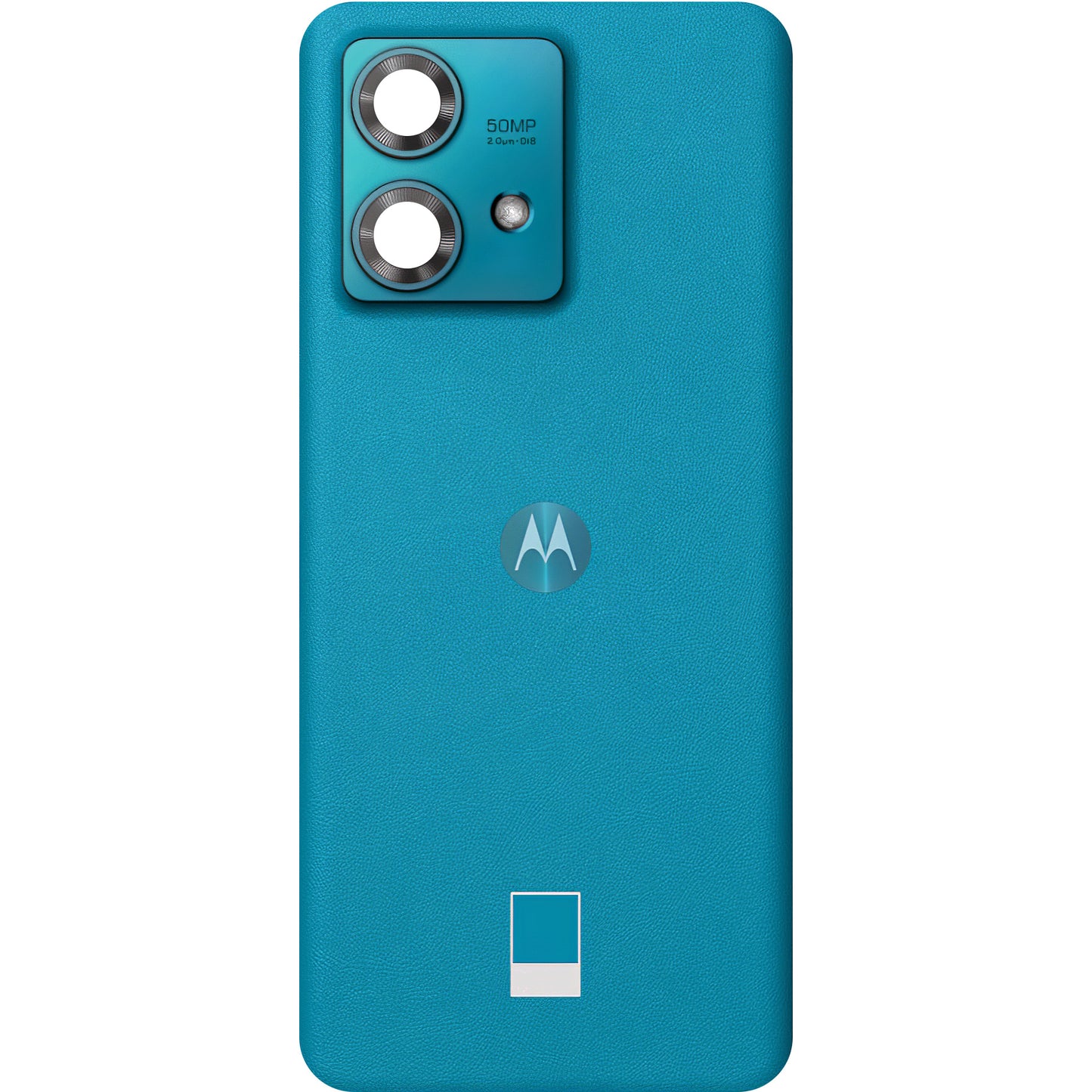 Akkuabdeckung Motorola Edge 40 Neo, Blau (Caneel Bay), Service Pack 5S58C23170