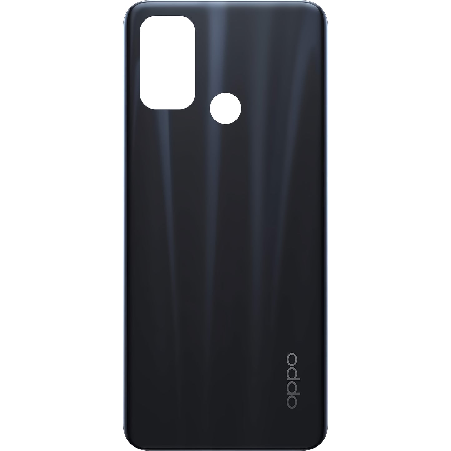 Akkuabdeckung / Backcover für Oppo A53s / A53 4G | Schwarz (Electric Black) | Service Pack