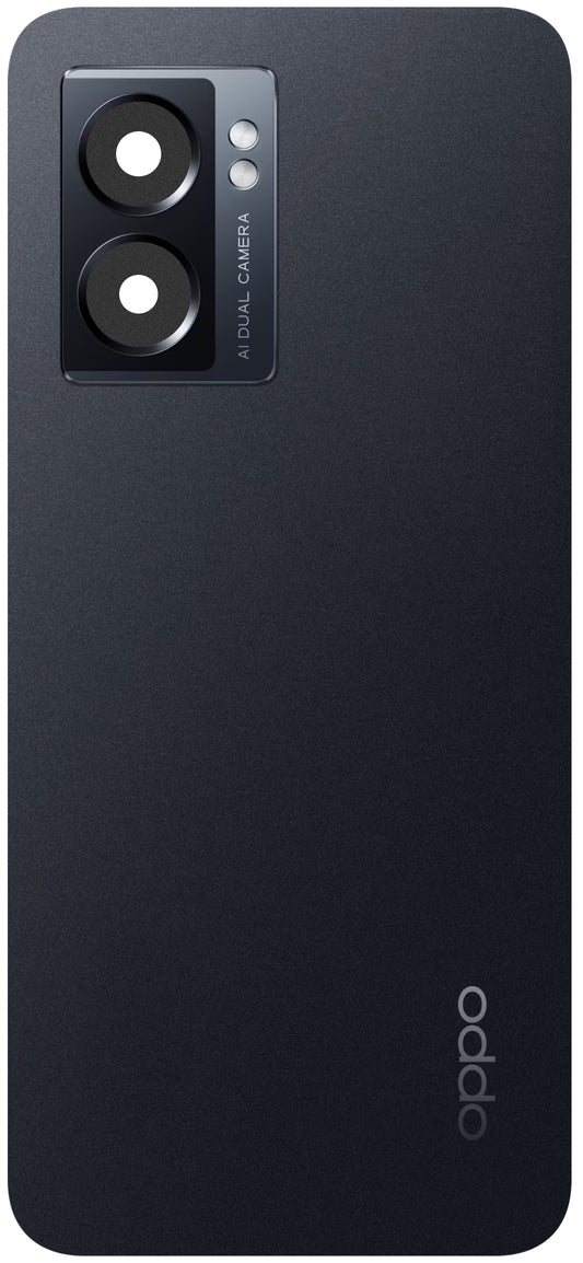 Akku-Abdeckung Oppo A57 5G, Schwarz