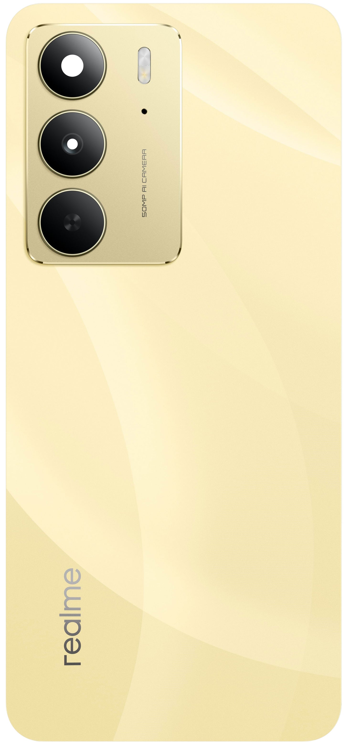 Batteriedeckel Realme Realme 14x (Indien), Gold (Golden Glow), Service Pack 621033000420