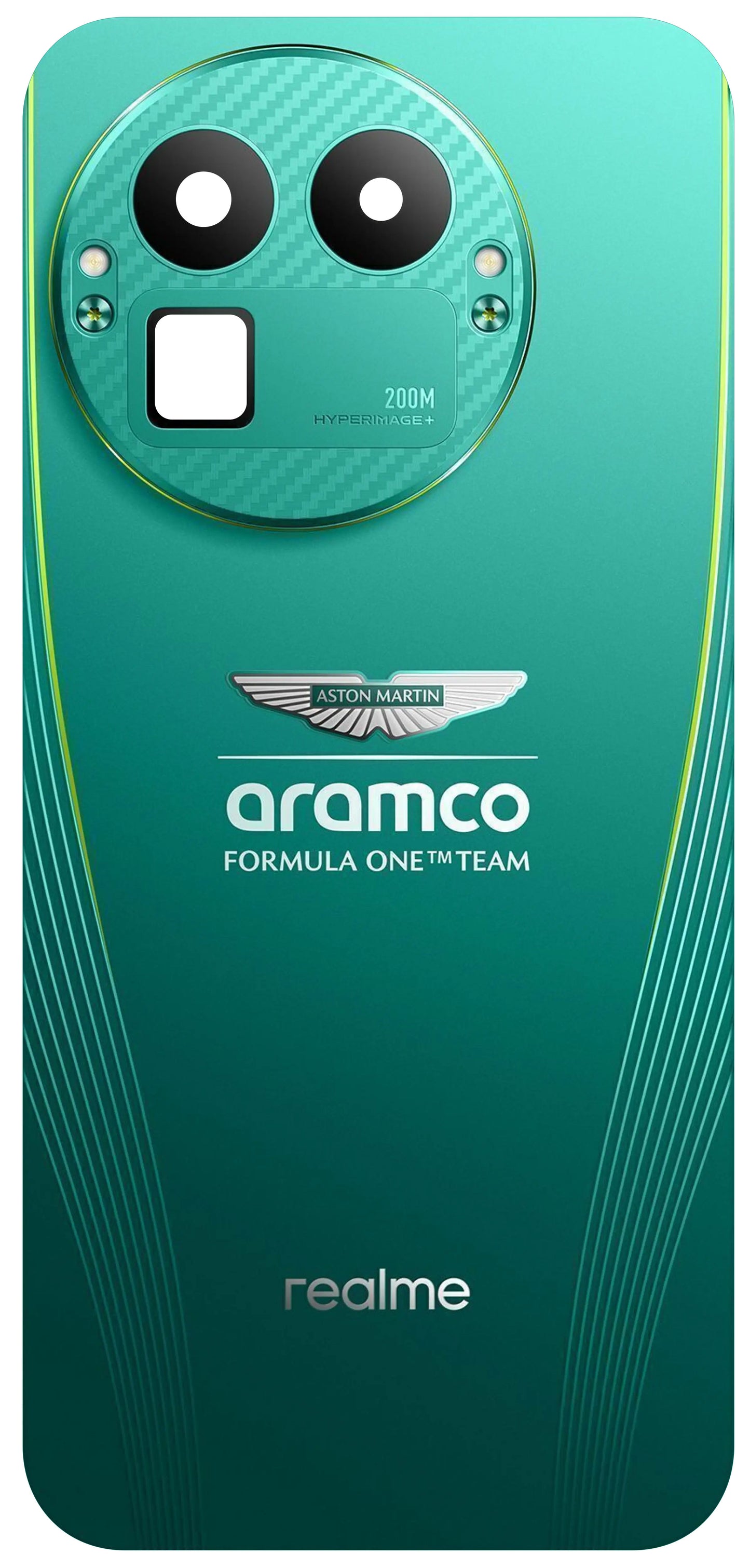 Batterieabdeckung Realme GT 8 Pro, Grün (Aston Martin Green), Service Pack 621033000794