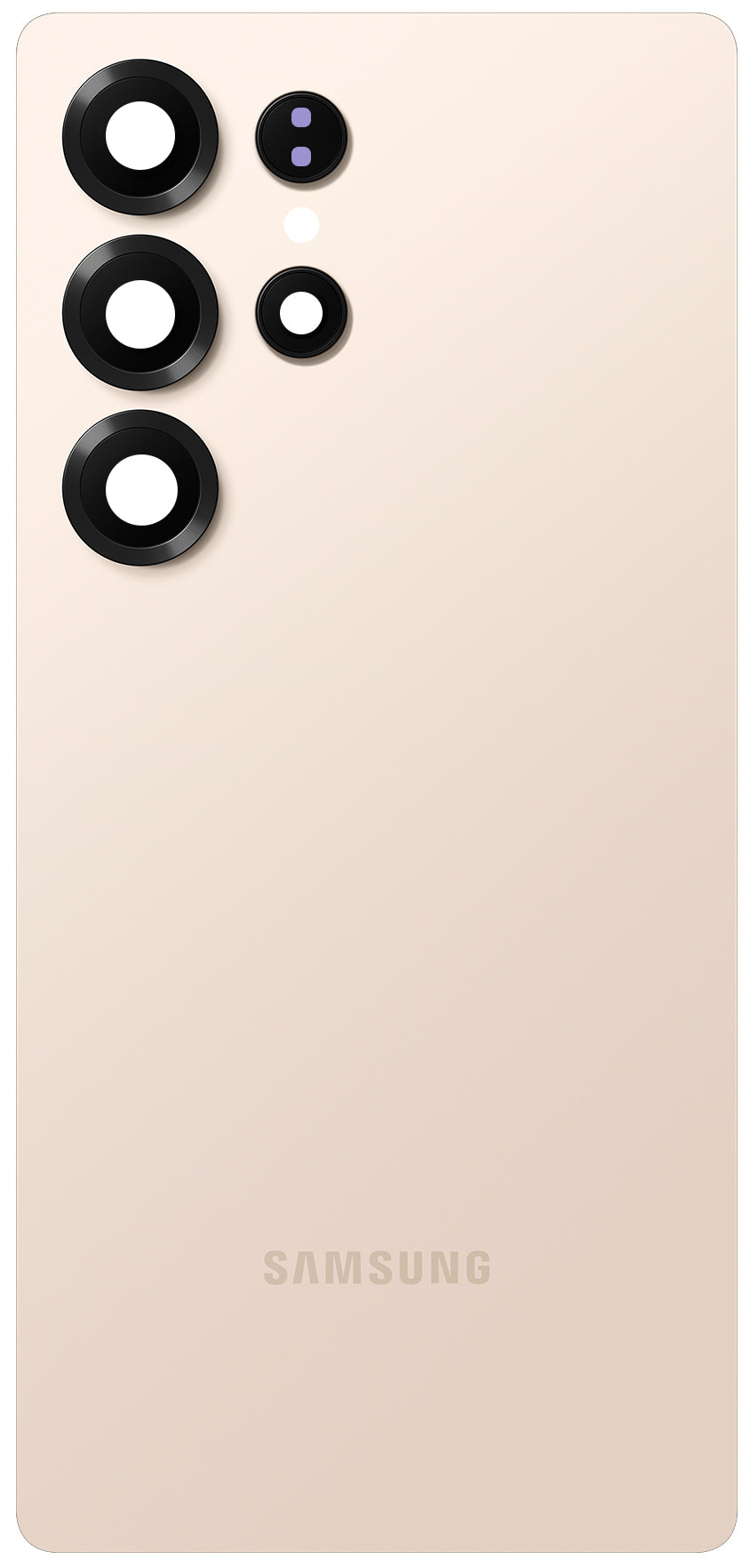 Batteriedeckel Samsung Galaxy S25 Ultra S938, Rosa Gold (Titanium Pink Gold), Service Pack GH82-36353F