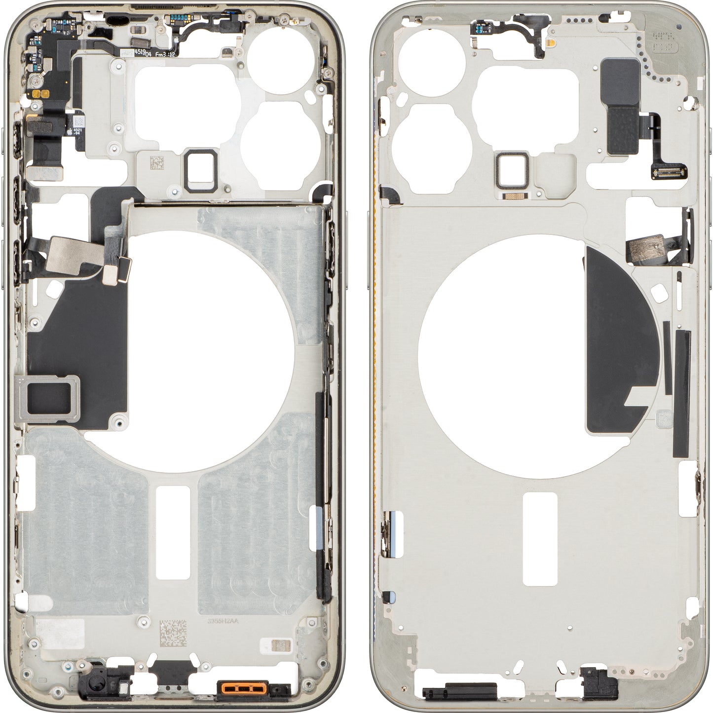 Mijloc Apple iPhone 15 Pro Max Tasche, Beige (Natürliches Titan), Swap
