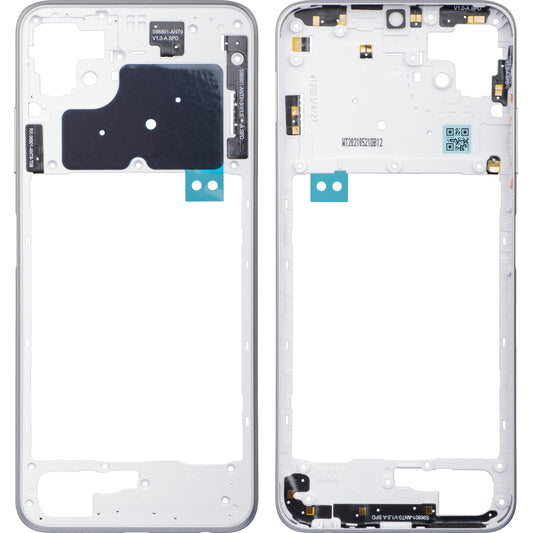 Halbe Tasche Samsung Galaxy A22 5G A226, Weiß