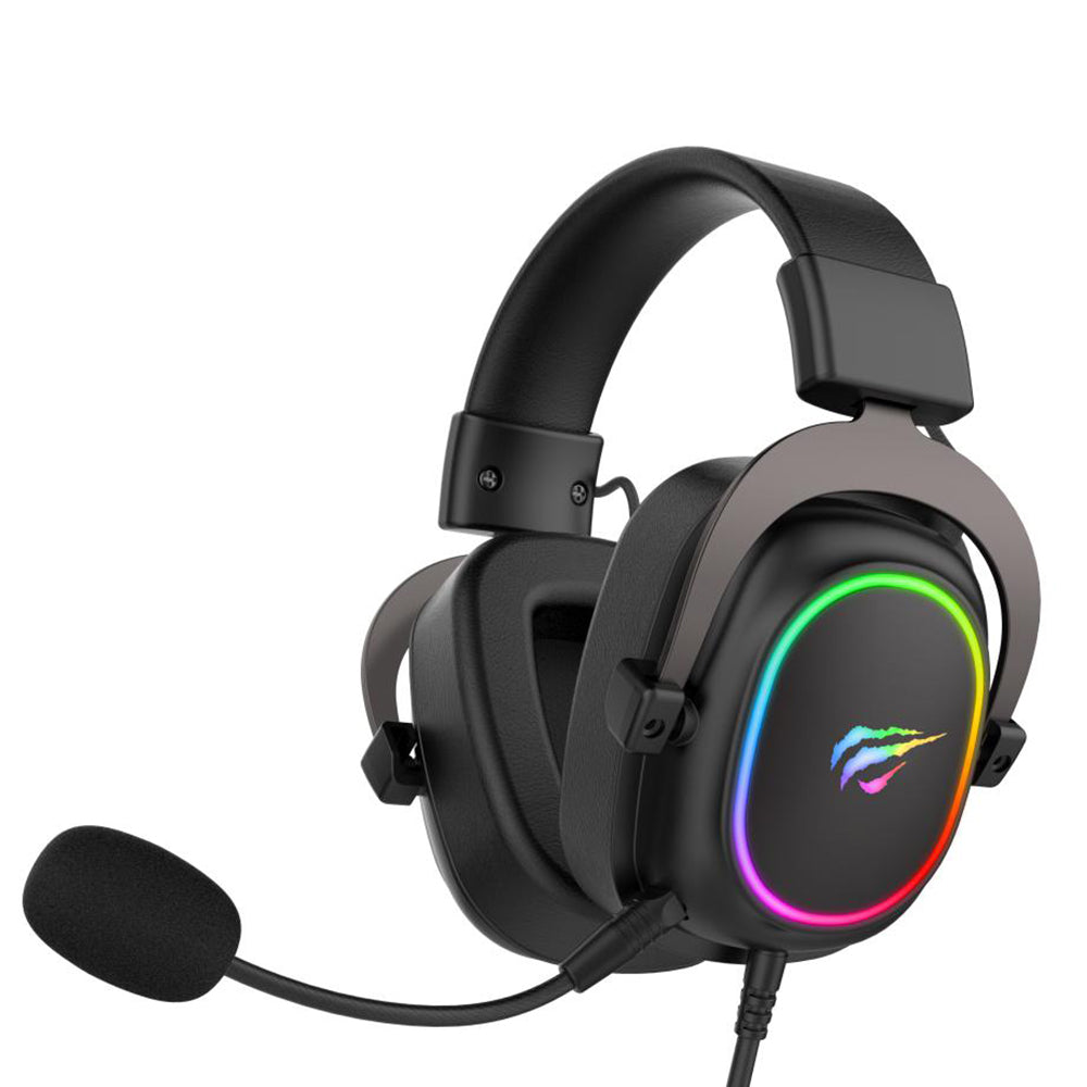 HAVIT H2002P 3.5mm Gaming Headphones, 2m, Black
