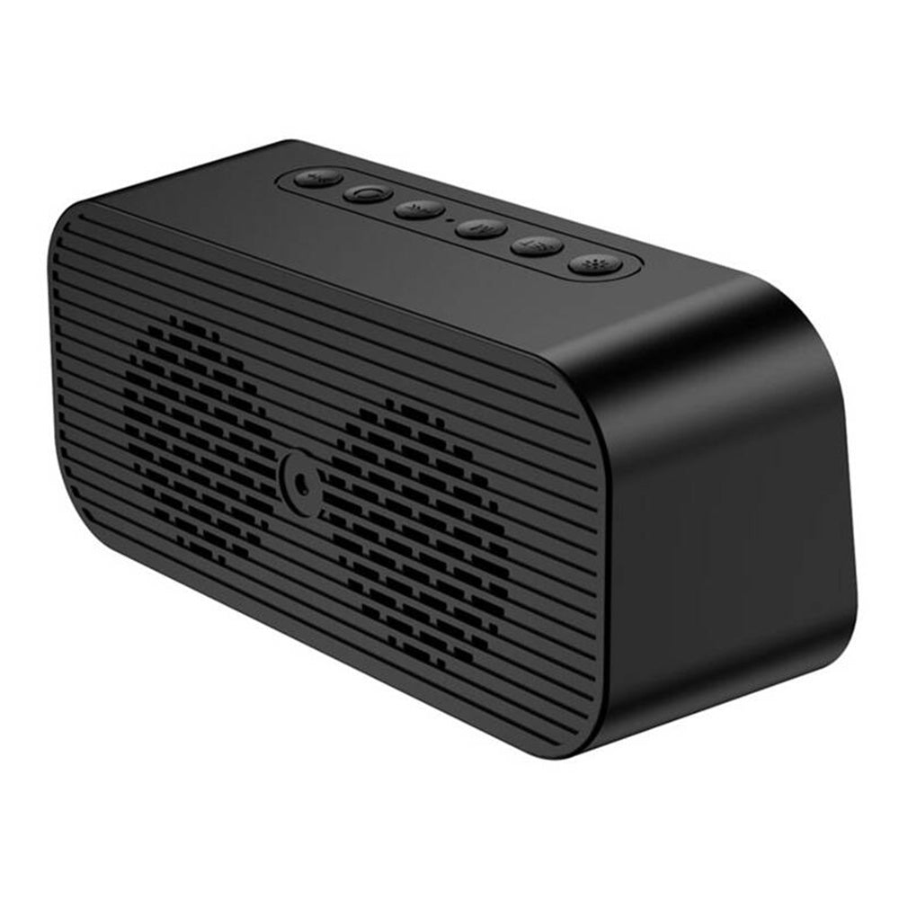 Digitaluhr HAVIT M3 mit Bluetooth-Lautsprecher, Schwarz