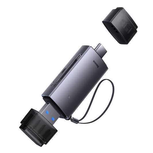 Kartenleser USB / USB-C Baseus Lite, SD - microSD, Grau WKQX060113