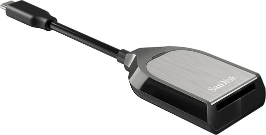 SanDisk Extreme PRO USB-C Kartenleser, SD, Grau SDDR-409-G46
