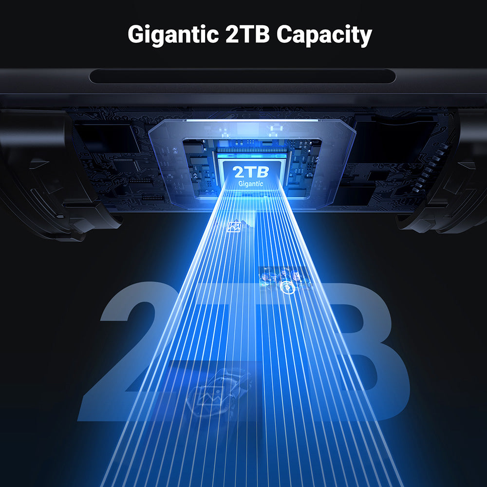 USB / USB-C Kartenleser UGREEN CM185, SD - microSD, Grau